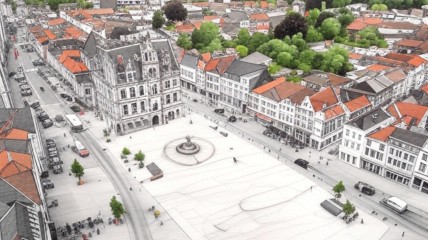 Stadsbezoek aan Oudenaarde